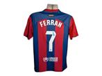 Gesigneerd Ferran Torres Barcelona shirt 24/24, Shirt, Verzenden, ., Zo goed als nieuw