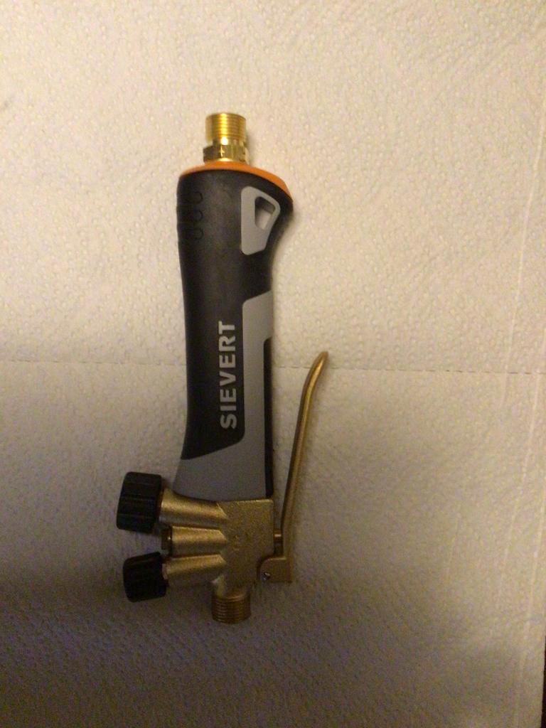 Sievert Pro88 handgreep met waakvlamventiel 348841, Doe-het-zelf en Verbouw, Gereedschap | Lasapparaten, Nieuw, Overige typen