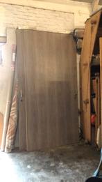 Set grote (schuif)deuren, Tuin en Terras, Ophalen, Zo goed als nieuw, Metaal, Overige typen