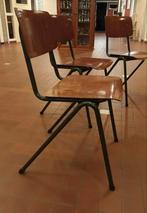 Partij 42 stuks chairs Retro Vintage stoelen horeca cafe bar, Gebruikt, Bruin, Ophalen of Verzenden, Vier