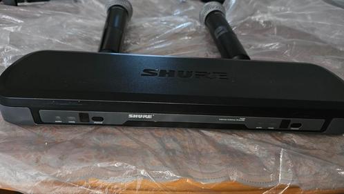 Shure dubbele set, Muziek en Instrumenten, Microfoons, Zo goed als nieuw, Zangmicrofoon, Draadloos, Ophalen