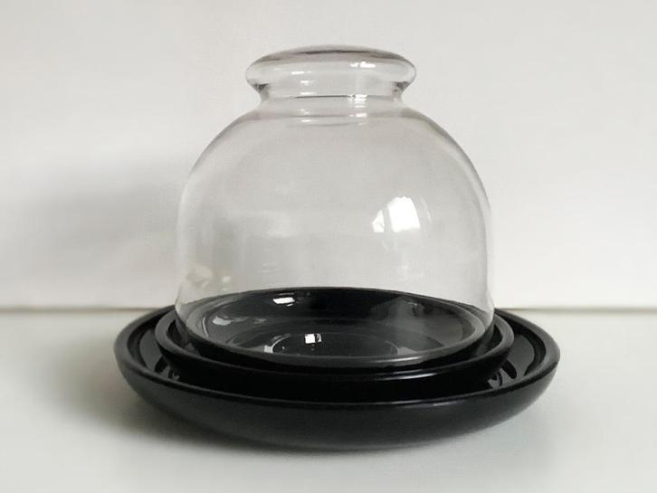 Kaasstolp Kristalunie Ontbijtservies Scheba 1932 Rozendaal, Antiek en Kunst, Antiek | Glas en Kristal, Verzenden