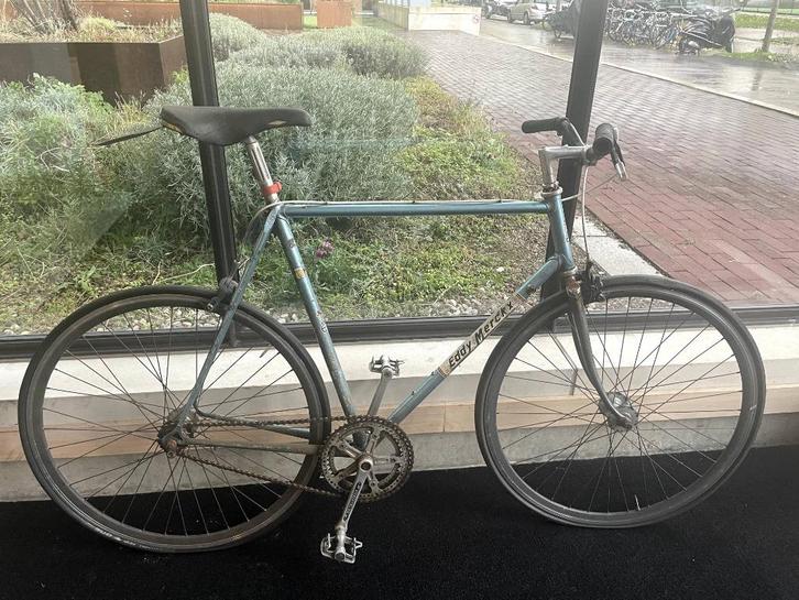 Eddy Merckx single speed, Fietsen en Brommers, Fietsen | Racefietsen, Gebruikt, Heren, Overige merken, Minder dan 10 versnellingen