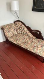 Antieke/Brocante chaise longue/sofa, Huis en Inrichting, Hout, Eenpersoons, Minder dan 75 cm, 150 tot 200 cm