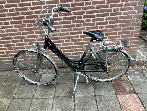 Damesfiets, Fietsen en Brommers, Fietsen | Dames | Damesfietsen, Gebruikt, Gazelle, Versnellingen, 53 tot 56 cm, Ophalen
