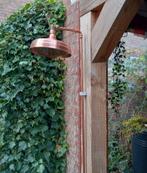 Koperen buitendouche met regendouchekop., Ophalen of Verzenden, Nieuw, Overige typen