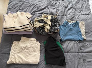 Kledingpakket merken: Zara, H&M, La Sisters beschikbaar voor biedingen