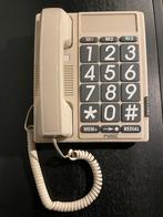Fysic FX-3100 vaste telefoon voor senioren., Telecommunicatie, Vaste telefoons | Niet Draadloos, Ophalen of Verzenden, Zo goed als nieuw