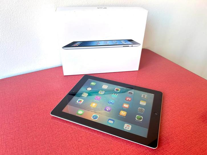 Apple iPad 3e generatie 16GB zwart, Computers en Software, Apple iPads, Gebruikt, Apple iPad, Wi-Fi, 9 inch, 16 GB, Wit, Ophalen of Verzenden