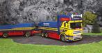 tekno Scania 4-serie Topline motorwagen aanhanger met (resin, Info@seipholland.nl, Nieuw, Tekno, Bus of Vrachtwagen