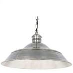 Hanglamp zilver, een groot model, een kleiner model, Huis en Inrichting, Lampen | Hanglampen, Zo goed als nieuw, Ophalen