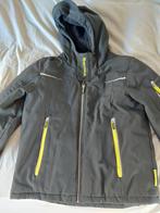 Zwarte Softshell Winterjas - Gevoerd maat 164, Kinderen en Baby's, Kinderkleding | Maat 146, Jongen of Meisje, Ophalen of Verzenden