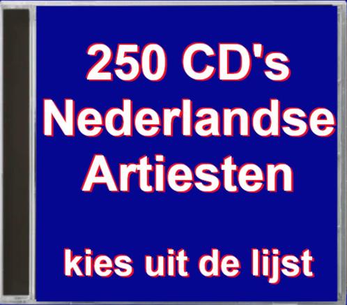 250 CD's Nederlandse artiesten / Nederlandstalig alle genres, Cd's en Dvd's, Cd's | Nederlandstalig, Ophalen of Verzenden