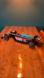 Blauw roze 1/8 raceauto van bouwstenen, helemaal uit elkaar, Verzamelen, Ophalen, Zo goed als nieuw, Auto's
