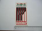 sticker oud KVERNELAND machine boer traktor landbouw retro, Verzenden, Zo goed als nieuw, Bedrijf of Vereniging