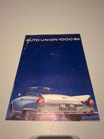 AUTOFOLDER AUTO UNION 1000 SP uit 1961, Ophalen of Verzenden, Gelezen, Overige merken
