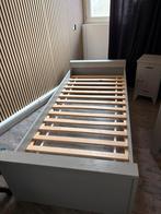 Woood slaapkamerset. Bed + Kledingkast + Nachtkastje, 90 cm, Eenpersoons, Ophalen of Verzenden, Zo goed als nieuw