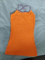 Koningsdag jurkje oranje kleding maat 110 116, Meisje, Ophalen of Verzenden, Zo goed als nieuw