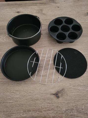 5delige bakset voor airfryer. beschikbaar voor biedingen