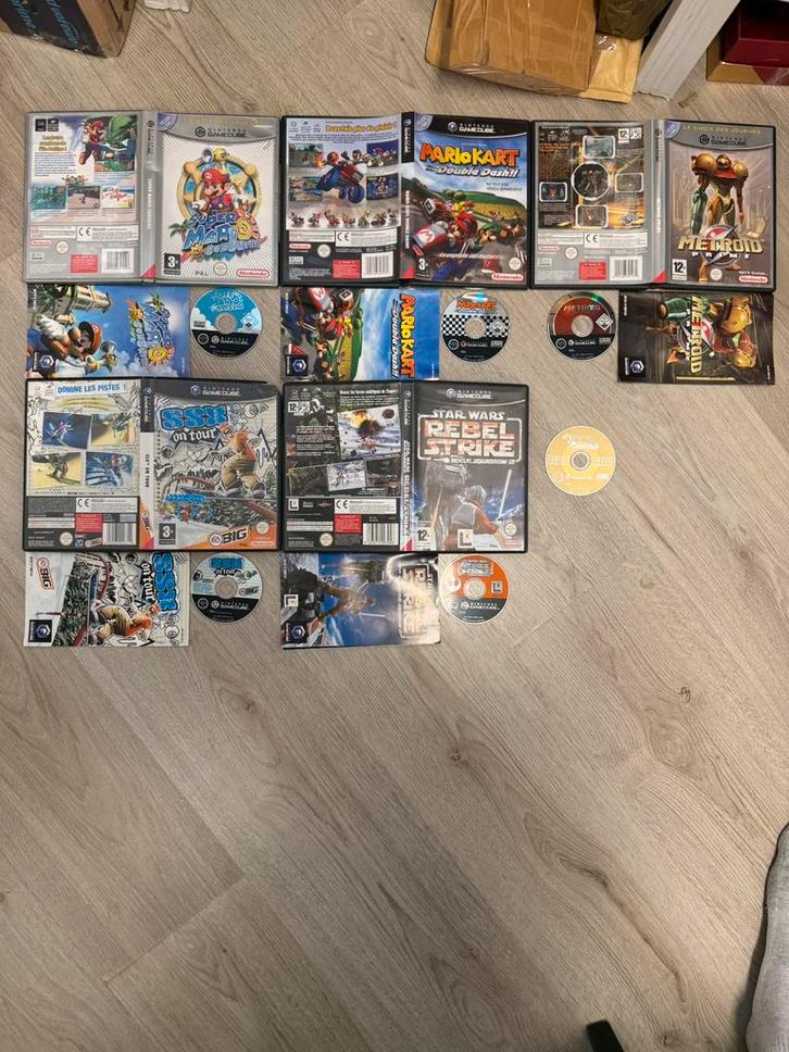 5 Nintendo Gamecube Games, Spelcomputers en Games, Games | Nintendo GameCube, Zo goed als nieuw, 1 speler, Vanaf 7 jaar, Ophalen