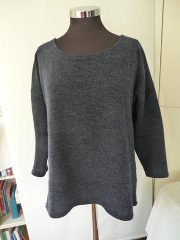 Blauwe trui met ronde hals en 3/4 mouw, van Only, mt L beschikbaar voor biedingen