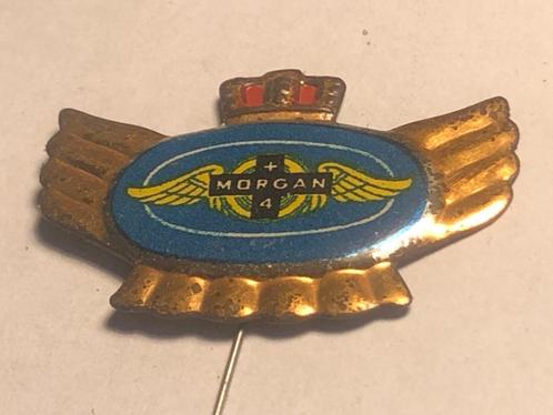 Metalen MORGAN AUTOMERK Speld (Blauw/Geel/Goudkleur/Wit)., Verzamelen, Speldjes, Pins en Buttons, Zo goed als nieuw, Speldje of Pin