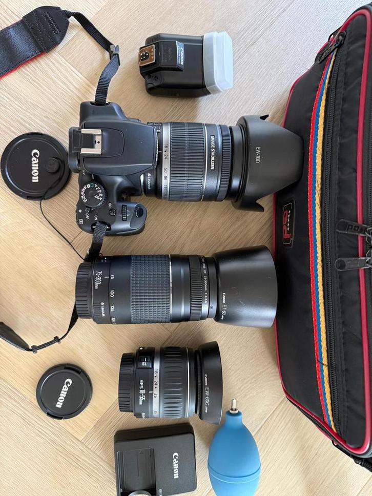 Canon Spiegelreflexcamera EOS 1000D/ in zeer goede staat!, Audio, Tv en Foto, Fotocamera's Digitaal, Zo goed als nieuw, Canon