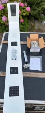 Design Douchepaneel Wit/Zwart Chrome - Nieuw in doos, Ophalen of Verzenden, Nieuw, Met douche