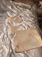 Beige Bikini Set met Rok, Ophalen of Verzenden, Zo goed als nieuw, Beige, Bikini