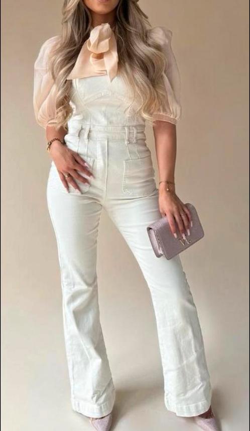 Cocoon White, Creme JoshV, Josh V jumpsuit in maat XS., Kleding | Dames, Jumpsuits, Nieuw, Maat 34 (XS) of kleiner, Ophalen of Verzenden