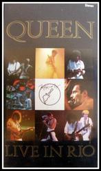 Queen: Live in Rio. VHS Videoband., Cd's en Dvd's, VHS | Documentaire, Tv en Muziek, Ophalen of Verzenden