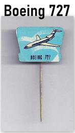 Spvl6 speldje vliegtuig - boeing 727, Ophalen of Verzenden, Gebruikt, Transport
