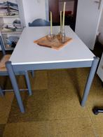 Keuken tafel met 4 stoelen 120x 80 cm igst., Ophalen, Gebruikt, 100 tot 150 cm, 50 tot 100 cm