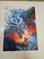 Limited edition displate alduin, Ophalen of Verzenden