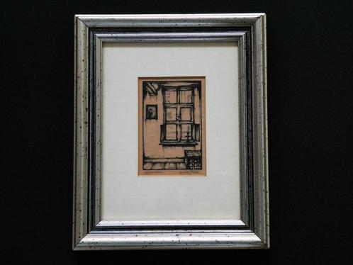 Anton Pieck houtsnede Felix Timmermans Begijnhof Lier België, Antiek en Kunst, Kunst | Etsen en Gravures, Ophalen of Verzenden