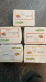 Wago lasklemmen 5x100 stuks 3 en 5 voudig, Ophalen of Verzenden, Nieuw