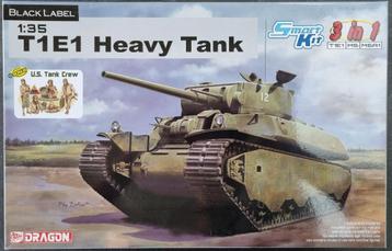 Dragon 1:35 #6936 U.S. T1E1 Heavy Tank with U.S. Tank Crew beschikbaar voor biedingen