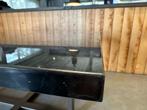 Marmer zwart stalen onderstel Massimo 140 x 140 cm € 950,00, Huis en Inrichting, Tafels | Eettafels, Nieuw, Ophalen of Verzenden