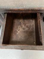 Donkere bruine dressoir anthiek, Ophalen, Overige materialen, Gebruikt, Met lade(s)