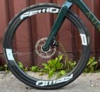 FFWD F4D FCC carbon Wielset - SRAM - Continental GP5000, Ophalen, Gebruikt, Racefiets, Wiel