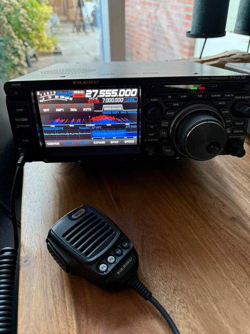 Zo goed als nieuwe Yaesu FTdx 10 in doos, Telecommunicatie, Zenders en Ontvangers, Zo goed als nieuw, Zender en Ontvanger, Ophalen