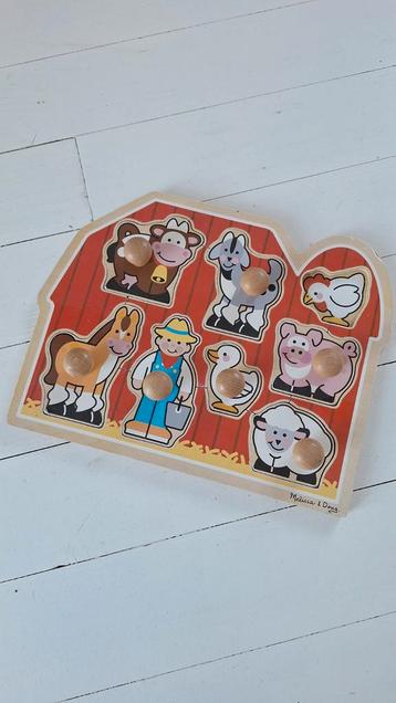 Melissa & Doug Boerderij Puzzel beschikbaar voor biedingen