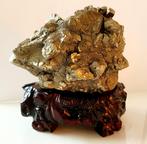 Museum Pyriet 6 kilo! Uniek en zeer fraai in deze maat!, Verzamelen, Mineralen en Fossielen, Ophalen of Verzenden, Mineraal