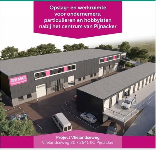 Te huur: 31m² GROTE garageboxen Vlielandseweg Pijnacker, Auto diversen, Autostallingen en Garages