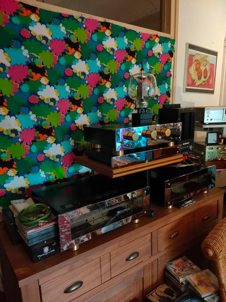 MFE ELECTRONICS TA300MT buizenVersterkers met LS- One etc.., Audio, Tv en Foto, Versterkers en Receivers, Zo goed als nieuw, 120 watt of meer