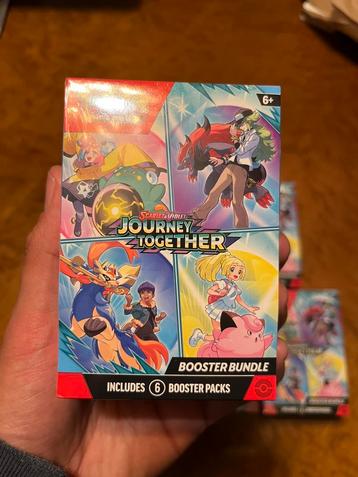 Pokemon SV Journey Together Booster Bundle 6 pack beschikbaar voor biedingen