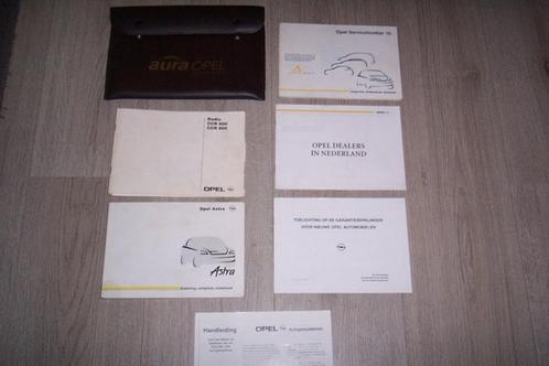 Compleet mapje met boekjes OPEL ASTRA G   1998/2005, Auto diversen, Handleidingen en Instructieboekjes, Ophalen of Verzenden