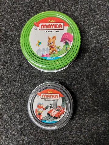 Zuru/Mayka LEGO tape - 2m. met 4 noppen en 1m. met 2 (NIEUW)