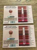 Kylie matte liquid lipstick samplecard., Ophalen of Verzenden, Nieuw, Rood, Lippen