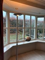 Staande leeslamp - Dimbaar, 1 kapot, Huis en Inrichting, Lampen | Vloerlampen, Ophalen, Gebruikt, Metaal, 150 tot 200 cm